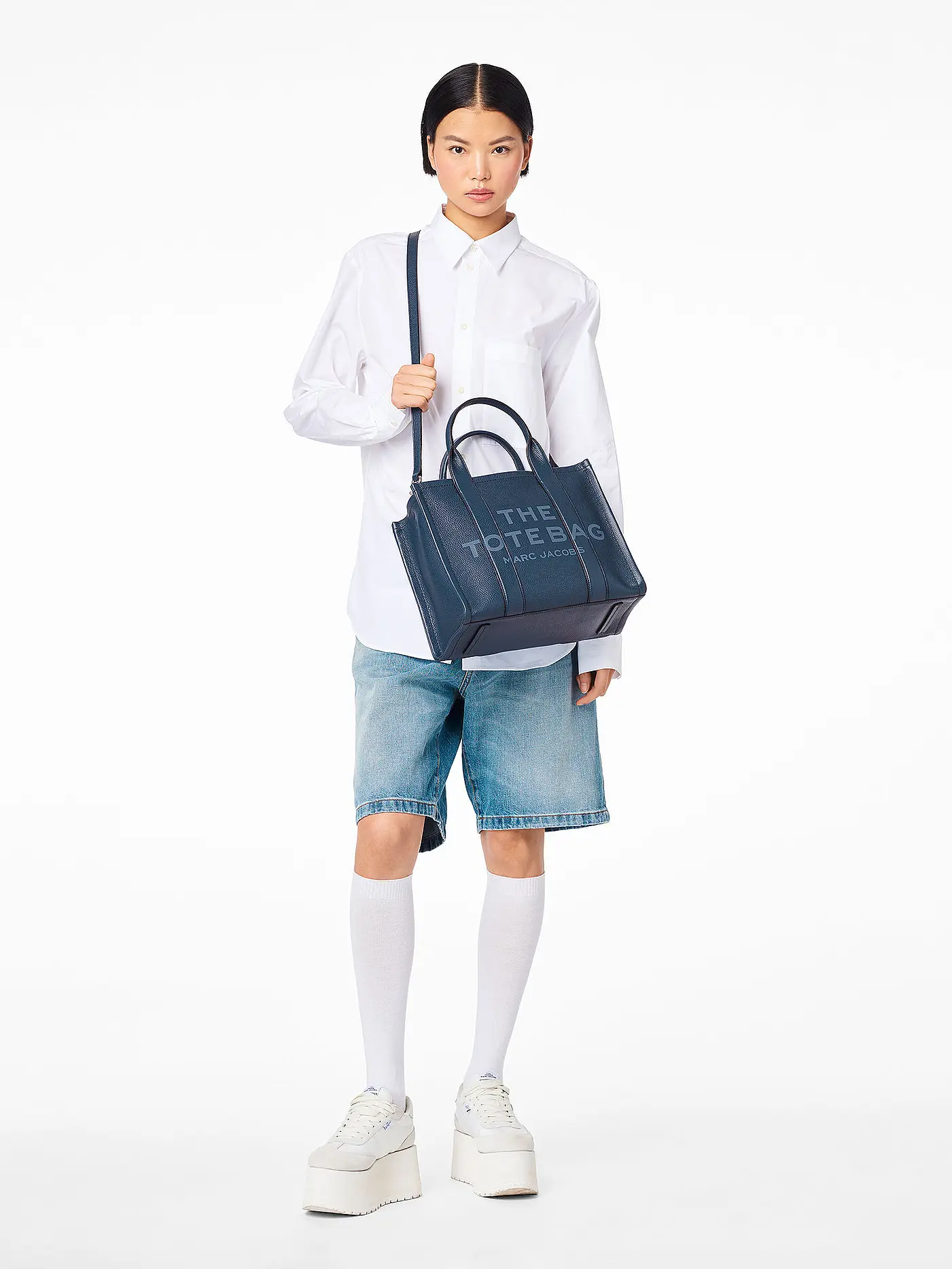 MARC JACOBS | Ledertasche - Tote Bag THE MEDIUM TOTE LEATHER | 